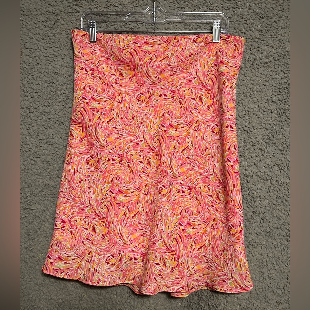 S.C. & Co. Pink and Yellow Women's Skirt